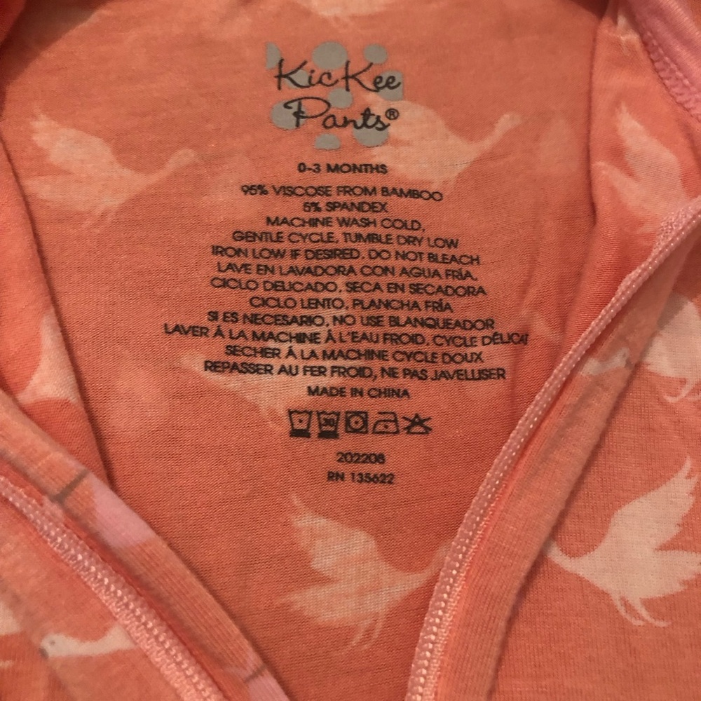 Kickee Pants Peach Baby Outfit